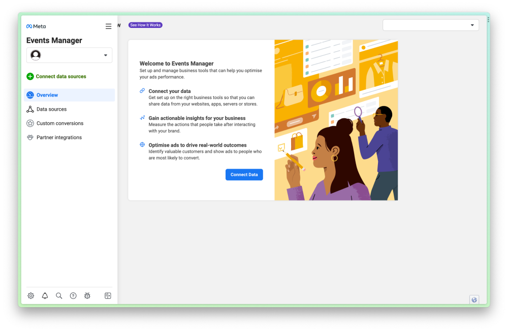 Screenshot of app Meta Pixel